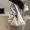 New Summer Gentle Fairy Pastoral Style Water-soluble Lace Shoulder Bag Casual Large-capacity Commuter Tote Bag