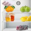 4PCS Reusable Refrigerator Liner Washable Fridge Mat Drawer Placemat Cabinet Shelf Cover Waterproof Pad