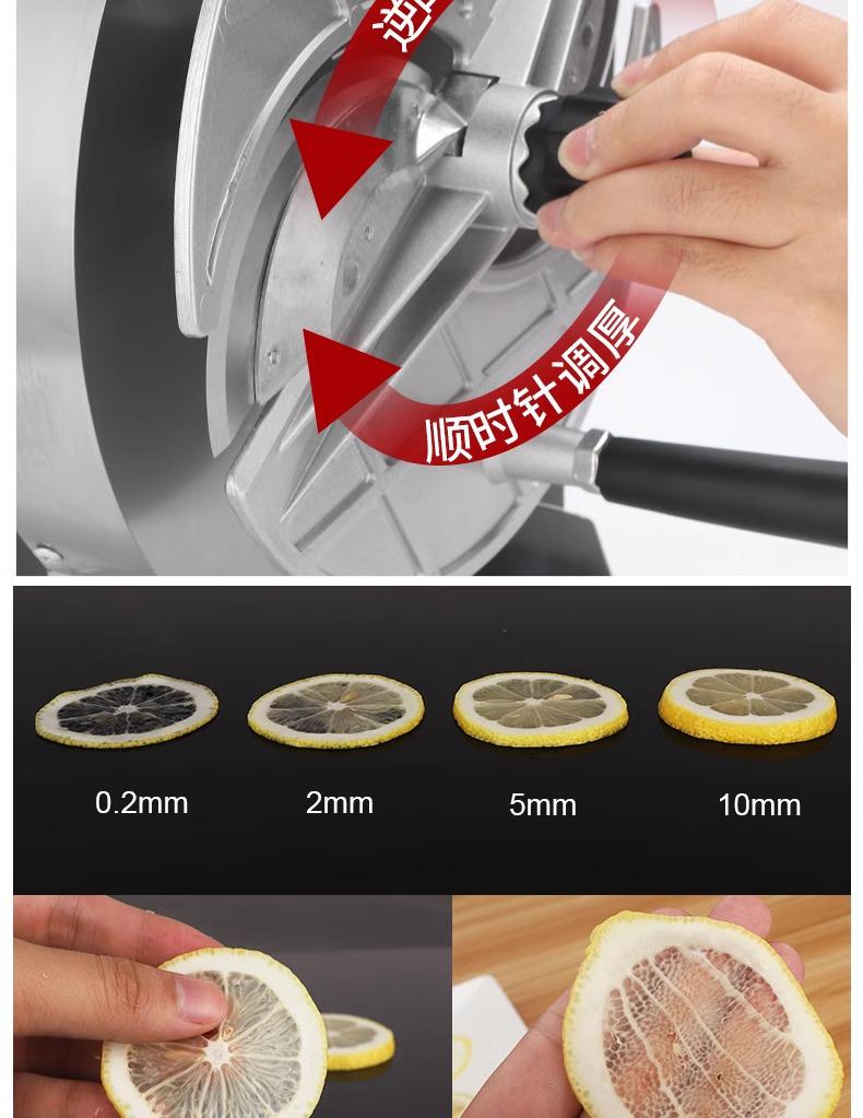 Stainless Steel Hand-Crank Slicer for Vegetables & Fruits