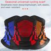 Winter Warm Cycling Neck Gaiter Windproof Neck Cover Facemask for Skiing Cycling