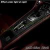 For Porsche 718 2016- Car-Styling 3D5D Carbon Fiber Car Interior Center Console Color Molding Sticker Decals Part Accessorie