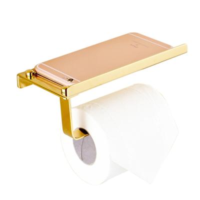 Wandmontierter Toilettenpapierhalter für Toilettenpapier mit Handy-Ablage