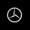 2PCS LED Car For Mercedes Benz Door Welcome Lamps Logo Emblem Ghost Shadow Light Auto Accessories CLA CLS C218 W218 A207 C207 C1