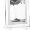 Picture Flowing with Stand Glass for Home Decor Bookshelves Ornament Relaxing