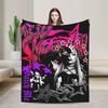 Warm Throw Blanket Travel Office Liv Morgan Blanket  Flannel Bedspread For Couch Chair Fashion Sofa Bed Cover