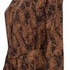 Jupe yelena imprimée fleur noir et rouge Femme DEELUXE 74