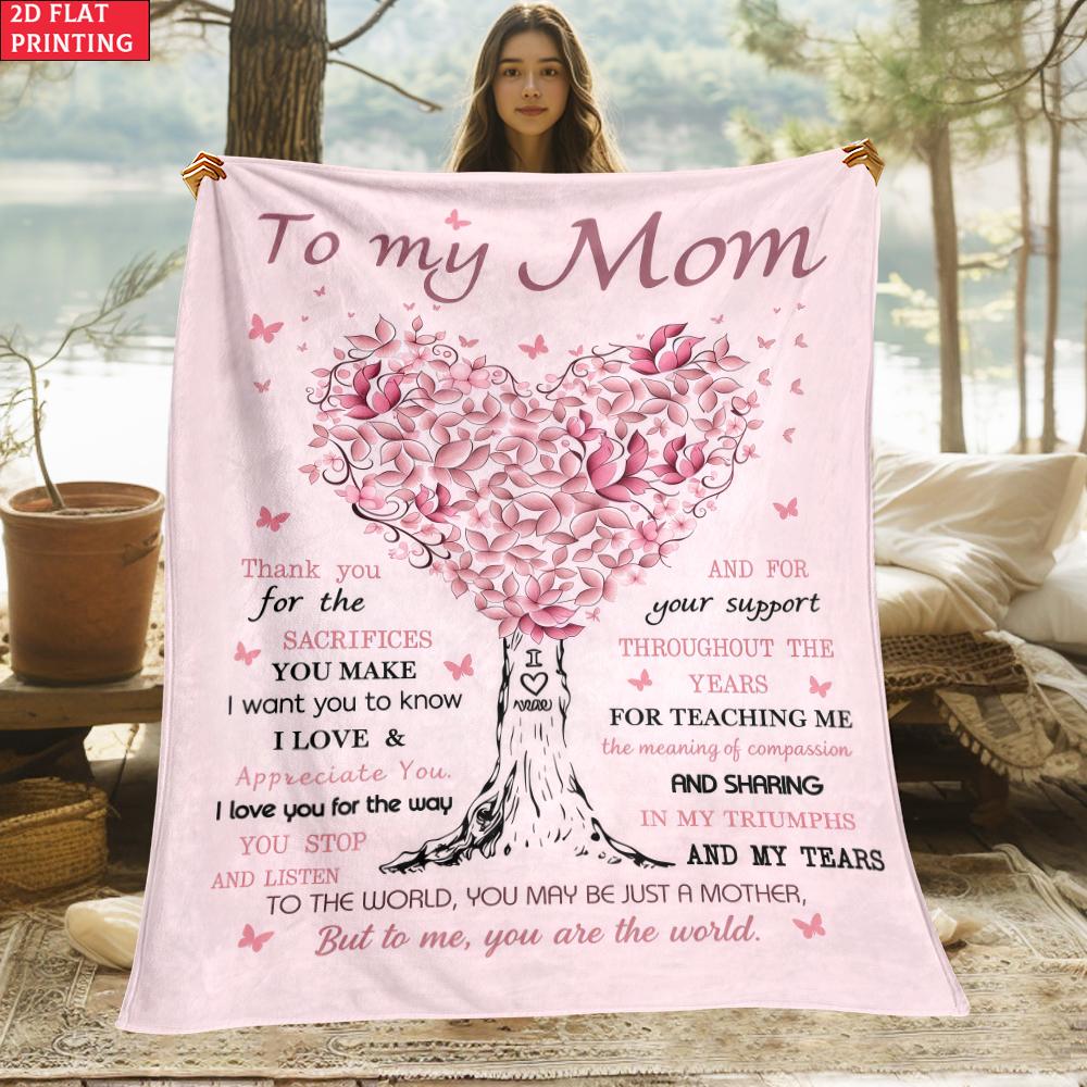 Gift for Daughter Print Thin Flannel Blanket for Bedroom,Living Rooms,Sofas Blankets,Lunch Breaks,blankets Fluffy Blanket