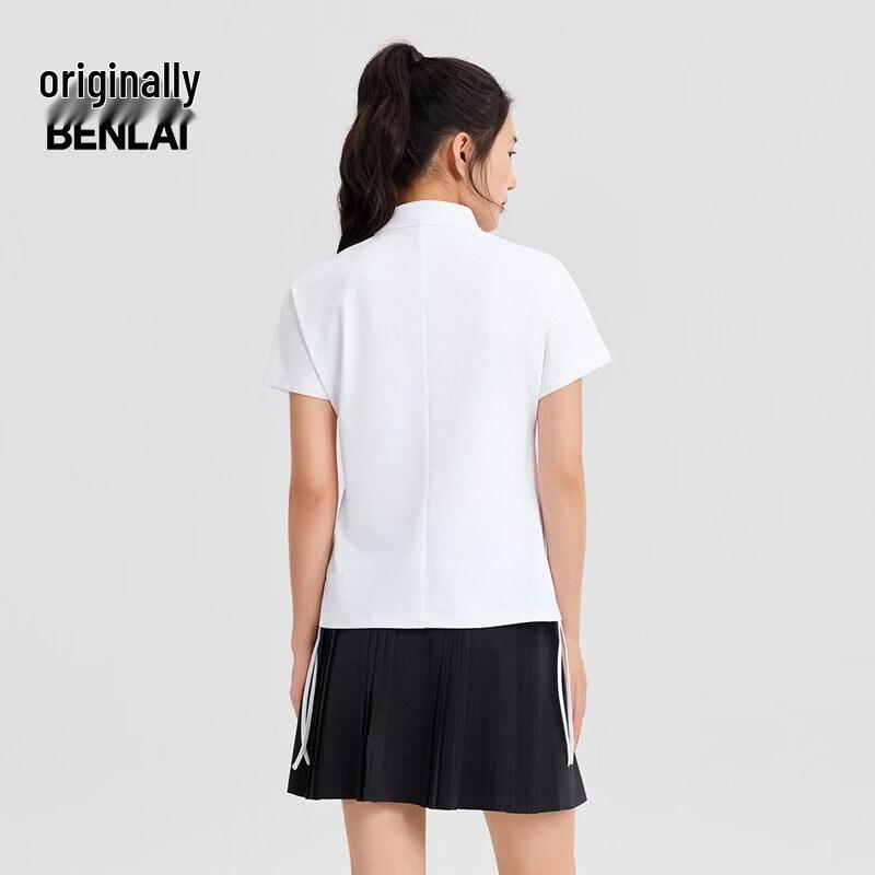 BENLAI Women's Quick-Dry Sun Protection Sleeveless Polo Shirt