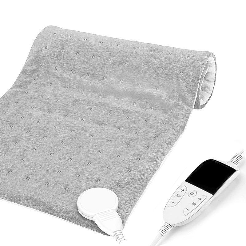 Coperta Elettrica Riscaldante per Fisioterapia: Cuscinetto in Lana Morbida per Riscaldamento Ufficio, Casa, Spalle e Collo