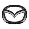 For Mazda 6 3 CX5 5 2 323 CX7 Demio Atenza Axela MX30 CX30 CX3 CX9 RX8 RX7 ABS Car Steering Wheel Center Emblem Sticker Accessories