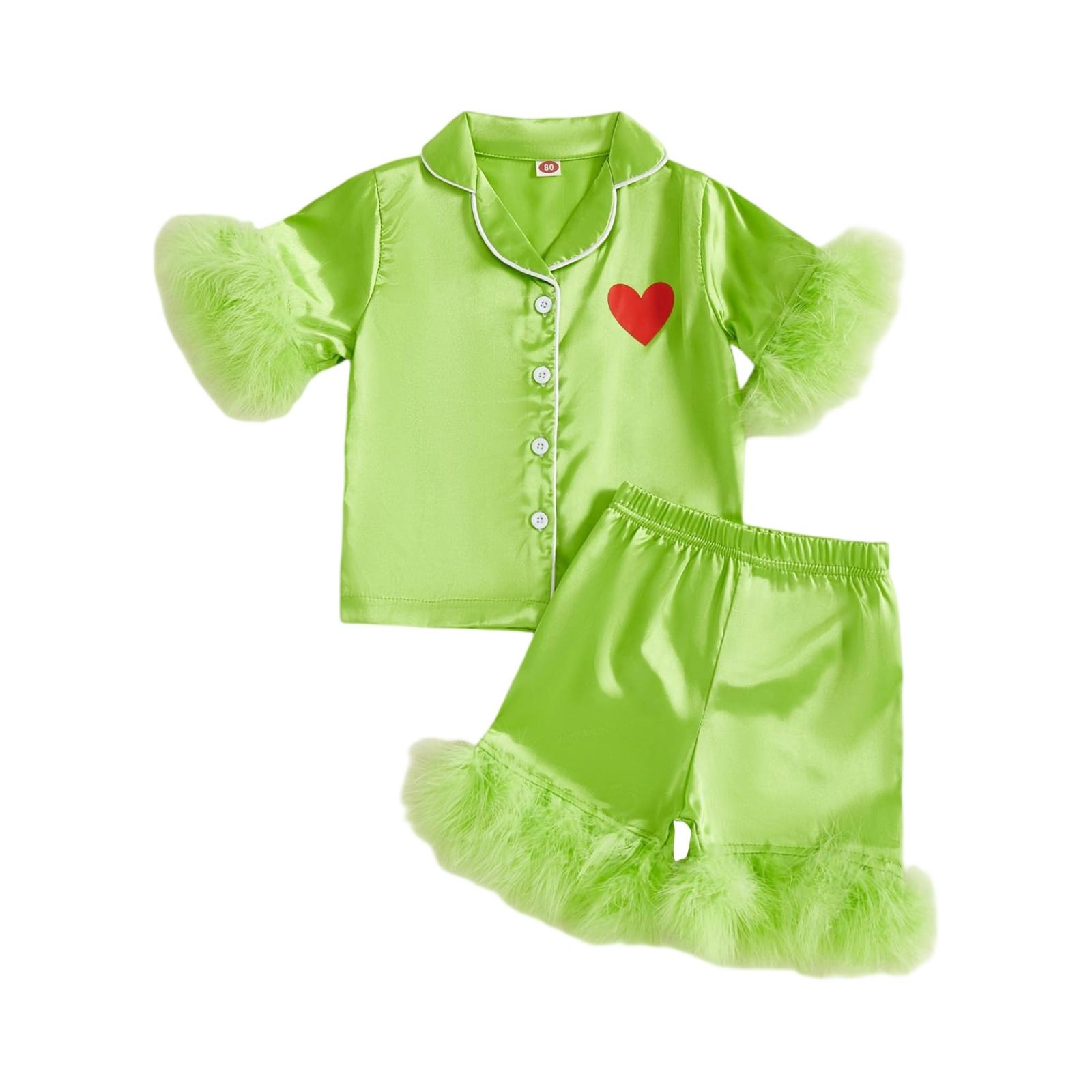 Детская рождественская пижама - Пижама на праздничную тематику 10Y