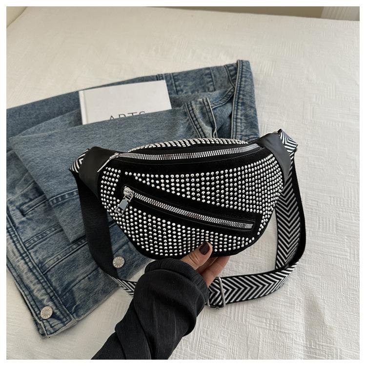 

Модные сумки через плечо со стразами для женщин, модный дизайн, женская сумка через плечо для подарков на Хэллоуин и Рождество 29x15cm