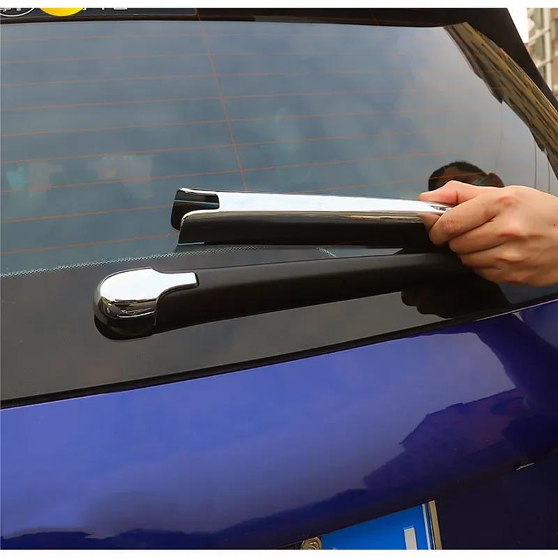 For Mercedes Benz B GLA GLB Class W247 H247 X247 Car Exterior Refit Rear Trunk Window Windshield Wiper Cover Trim Chrome Sticker