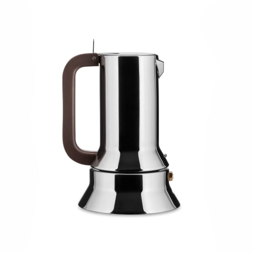 [Officially Imported] ALESSI 9090/3 Espresso Coffee Maker, 3-Cup Capacity (Induction Compatible)