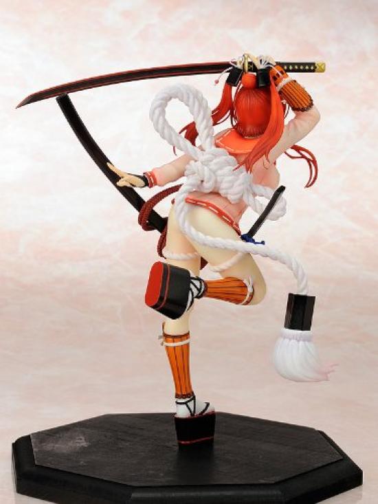 Hyakka Ryoran Samurai Girls Yagyu Jubei Maßstab PVC bemalt fertiggestellt (1/8 Produkt)