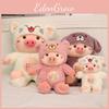 Pig Into Turn Cat Bear Dog Plush Toy Stuffed Animal Doll Decoration Bedroom