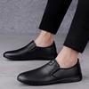 Fashion Fashion Men's Casual Shoes Genuine Leather Men Slip-on Flats Light Comfortable Driving Loafers Moccasins Men Party Wedding Shoes
