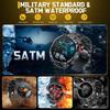 2026 New Men Bluetooth Call Smart Watch Military Built-in GPS Compass Barometric Altimeter 30ATM Waterproof Bluetooth Call Smart Watch