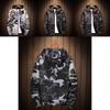 Premium Reversible Men Jacket Coats Male Casual Hooded Camouflage Windbreaker Outwear