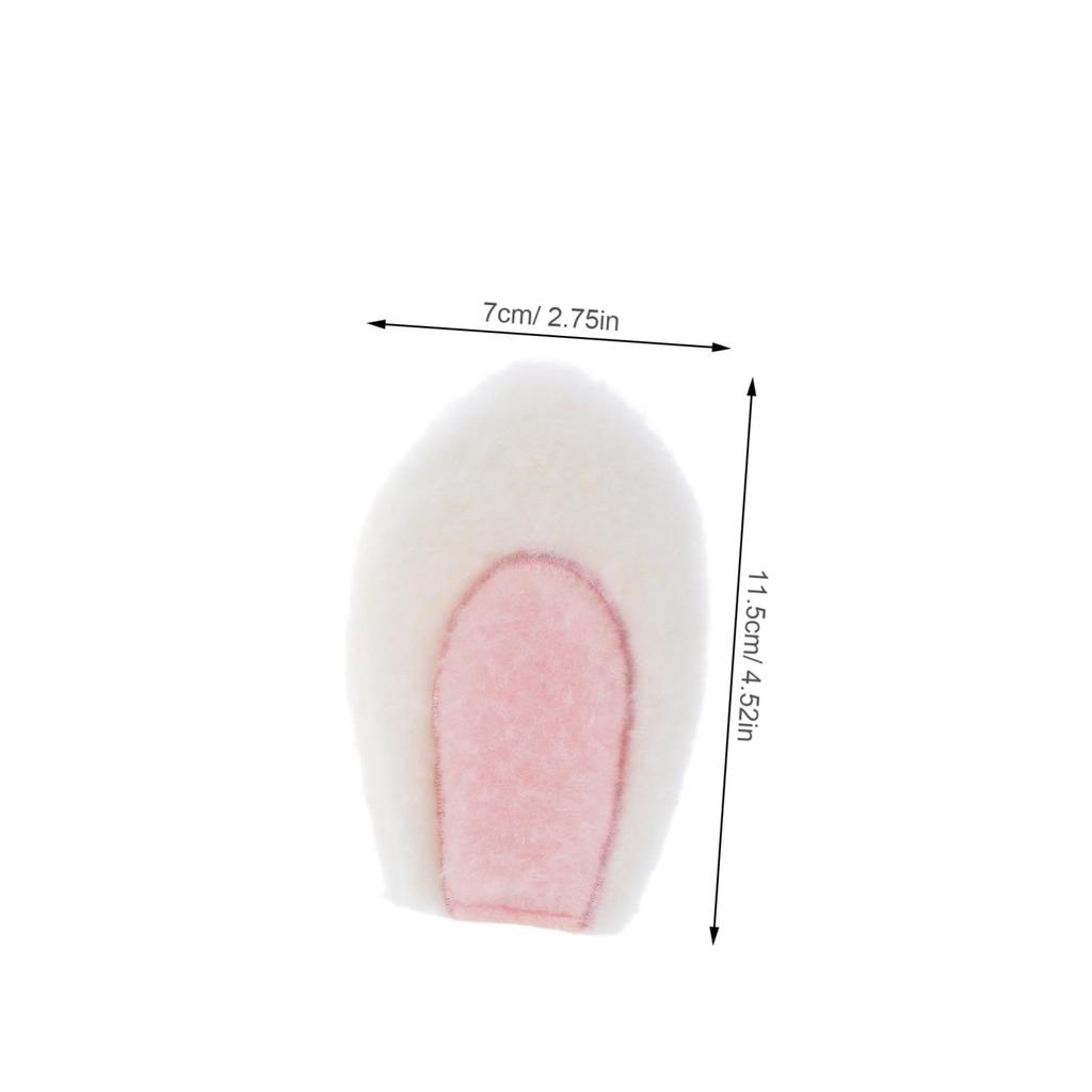 Iplusmile Parti Orecchie da Coniglio, Set da 10 Pezzi (5 coppie), 11,5 cm, Orecchie da Coniglio Soffici per Peluche, Cosplay, Cerchietti, Copricapi, Fermagli per Capelli, Componenti,