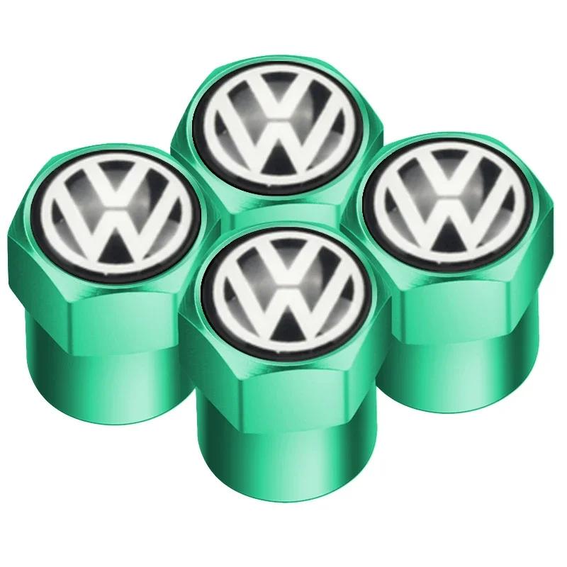 

VW GTI GOLF 2026 Hot For VW VOLKSWAGEN 4pcs Auto Emblem Cap Stickers For VW Volkswagen Golf Polo Passat Tiguan Touran Jetta Acce