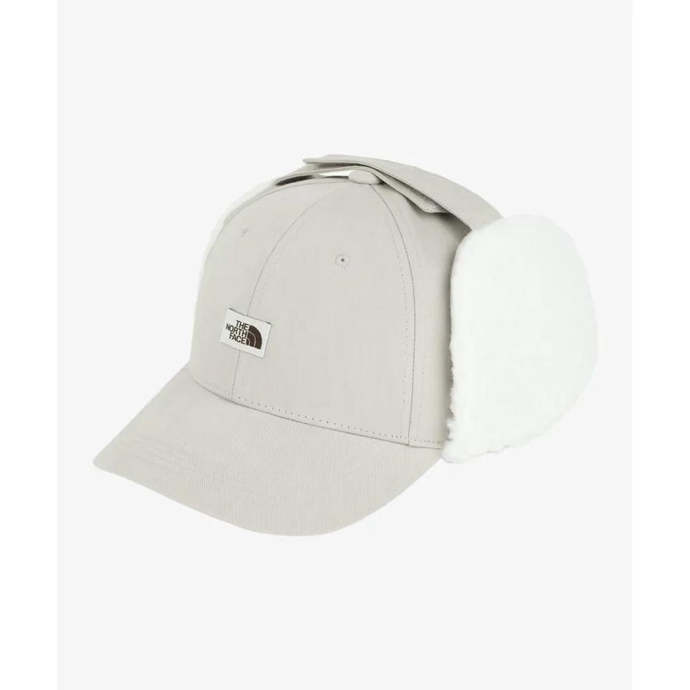 The North Face THE NORTH FACE NE3CR53O Earmuff Hard Ball Cap WHITE SAND WHITE SAND