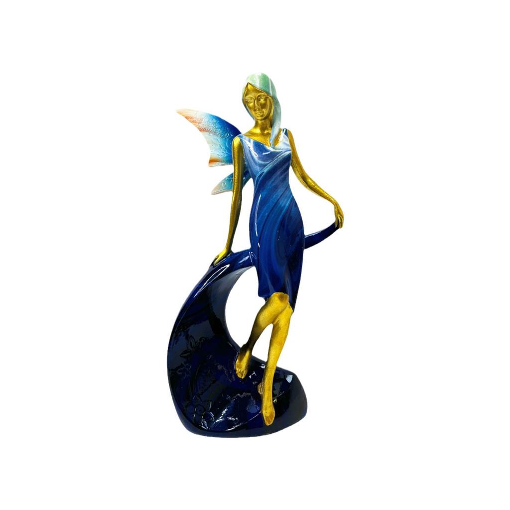 New Girl Angel Ornaments American Resin Crafts Living Room Statue Desktop Wine Cabinet Decoration Gift