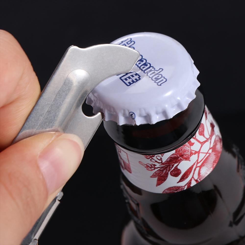 Skládací otvírák na konzervy Nerezový otvírák Gadget Kuchyňské doplňky Otvírák na lahve Domov