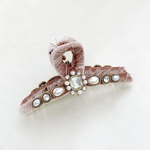 Besty Royal Velvet Bianca Hair Clip
