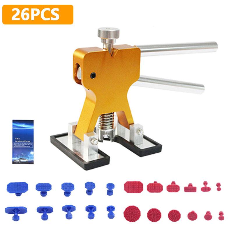 Paintless Car Dent Repair Kit Car Dent Puller for Small and Medium Car Dents and Ding Auto Dent Remover Tools Set