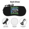 Italian Brainrot Bombardino Crocodilo Shell Eyeglasses Protector Cases Men Women Sunglass Case Funny Meme Glasses Bag