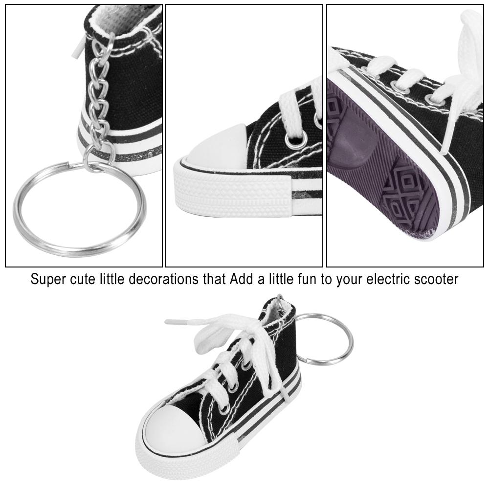 Electric Scooter Tripod Cover for Xiaomi M365 Pro 1s Mi3 Max G30 F20 F30 Side Shoe Shape Foot Support Decor Mini Shoes Key Chain