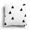 Cushion Cover Nordic X Autumn Gray White Simple Modern Home Living Room Decorative Pillow  Sofa