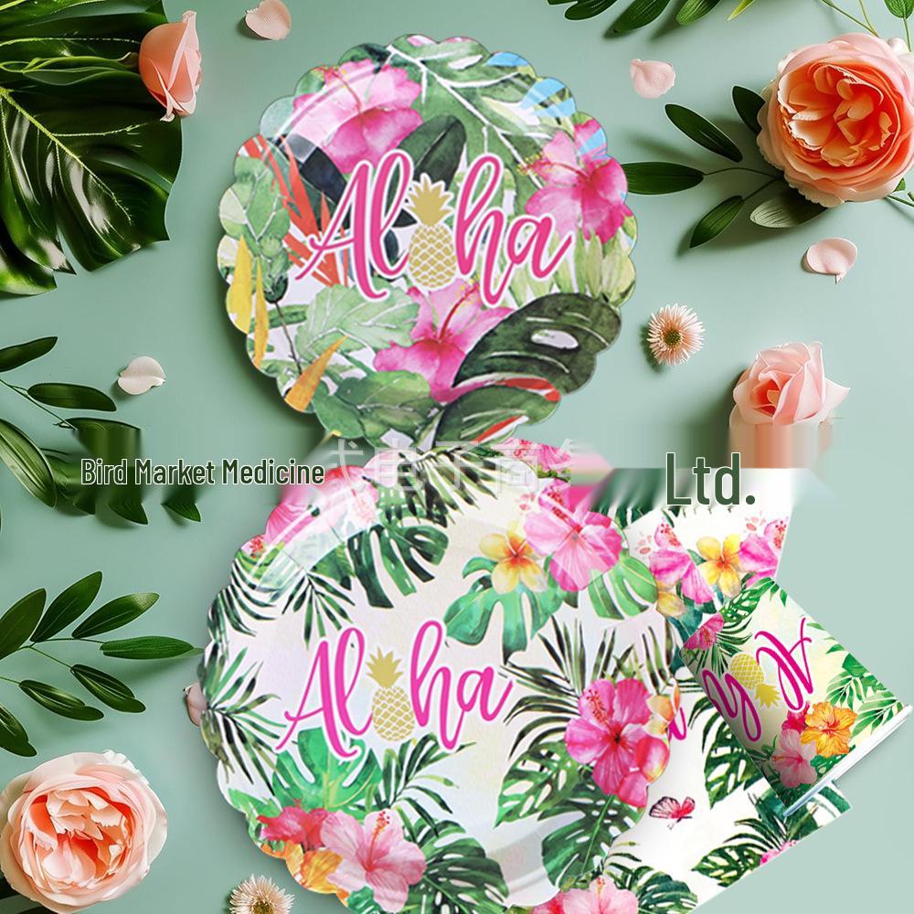 Hawaiian Theme Party Napkins and Decorations - Beach & Birthday Supplies
