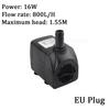 Ultra Quiet Water Pump Mini AC220V Brushless Motor Submersible Aquarium Water Pump Adapter Pond Fountain for Fish Tank Garden