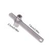 Stainless Steel Radiator Bleed Key Handle Efficient Heating Radiator Bleed Key 5Mm Hole Core Plumbing Bleed Wrench Repair Tools