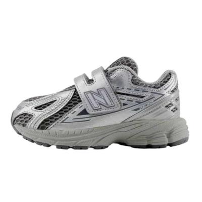 1906 Atmungsaktive Niedrige Kleinkindschuhe Silber Grau Säugling und Kleinkind IV1906EH-1
