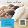 Tuya Temperature Humidity Sensor Mini LCD Digital Display Compatible with Bluetooth APP Remote Control Thermometer Hygrometer