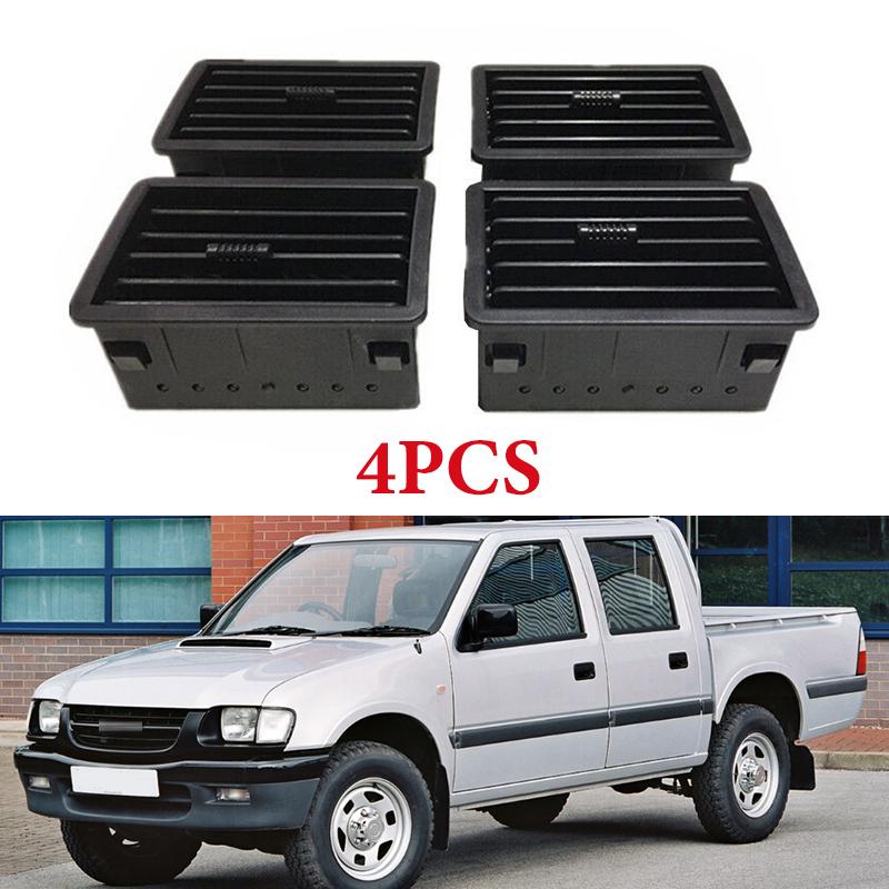 

4 шт. для Isuzu TF TFR Holden Rodeo Pickup 1997-2002, решетка кондиционера, кондиционер, вентиляционные отверстия, ремонтный комплект