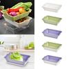 Drain Basin and Basket, Pasta Strainer, Colander Bowl Set for Spaghetti Vegetables Cleaning