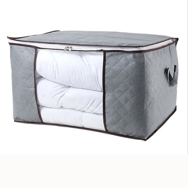 New Quilt Storage Bag Home Moistureproof Clothes Storage Bag Thickened Non-woven Luggage Moving Packing Bag Ya734