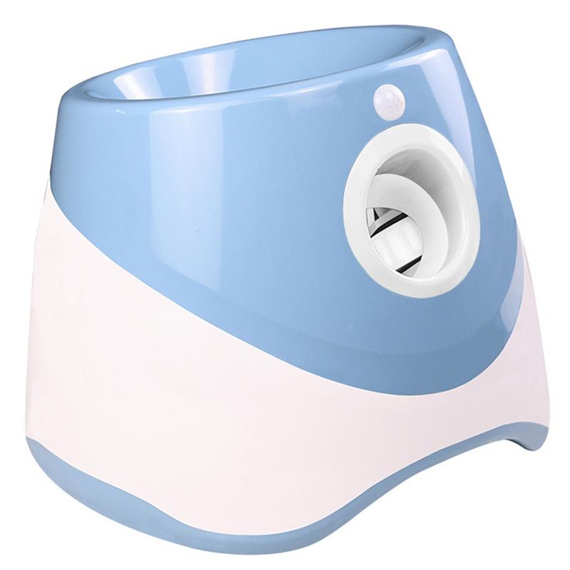 M-Modern-Fun Interactive Throw Rechargeable Dog Tennis Launcher Automatic Chase Mini Tennis Throwing Pinball Machine Pet