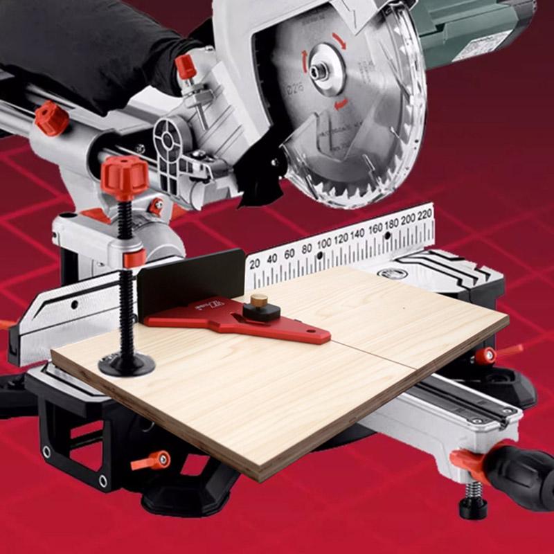Woodworking Table Saw Push Board 90° Right Angle Corrector Auxiliary Parts Woodworking DIY Inverted Modification Table