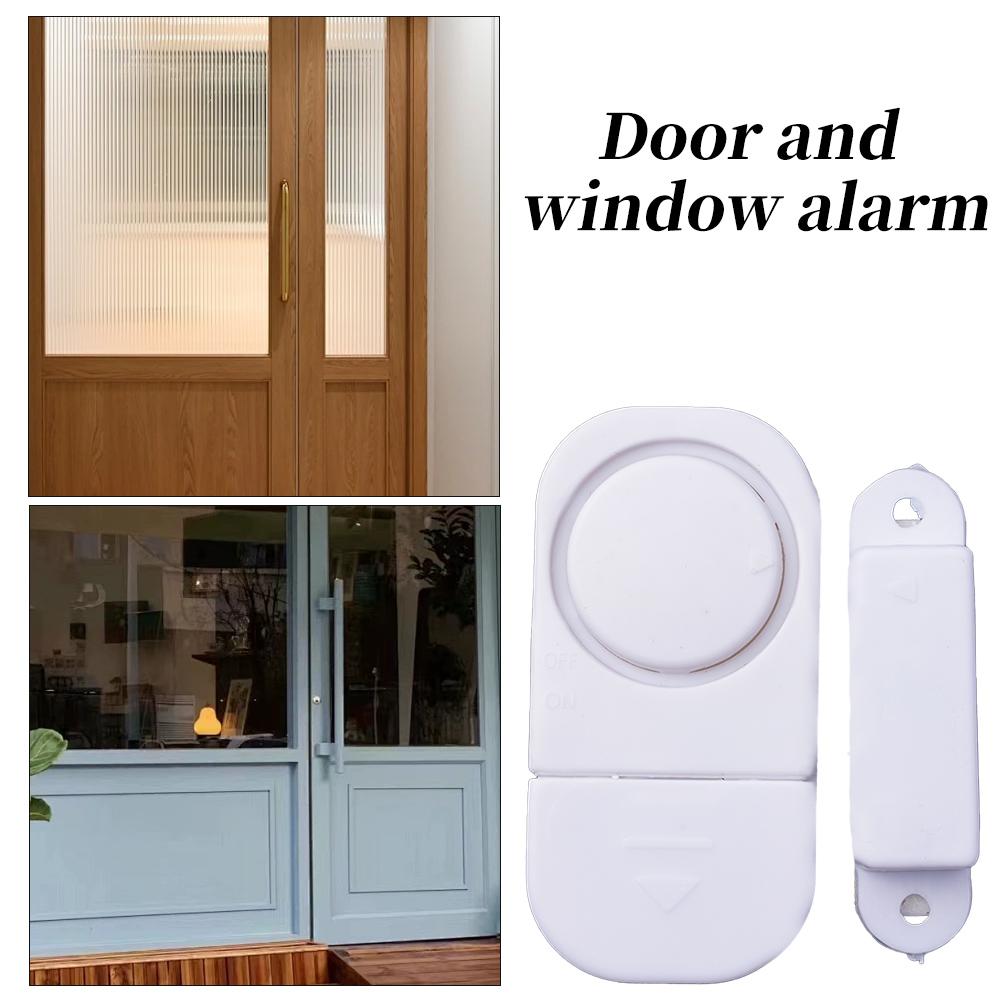 1/2/3pcs Doors and Windows Alarm Home Safety Anti-theft Wireless Door Magnetic Sensor Volume Refrigerator Window Open Reminder