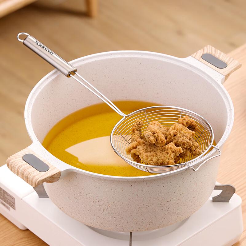 Chahua 15.5cm 304 Stainless Steel Mesh Strainer with Hook