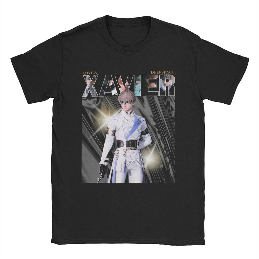 Rafayel Love and Deepspace Girl Dinner T-Shirt for Men Otome Game Anime Cool Cotton Tee Shirt Short Sleeve T Shirt Adult merch