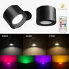 Smart Sensor Wall Light Small Cylindrical LED Night Light Touch Switch Minimalist Style LED Reading Wall Lamp for Bedroom
