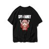 Japanese Anime Spy X Family Sports Pure Cotton Tshirts A Trend of Largesized Shortsleeved Tshirts for Teenagers