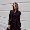 2026 Autumn Women's European & American Fashion Long-Sleeve Shirt Dress