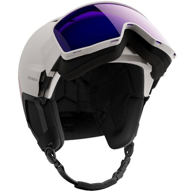 Шлем защитный Salomon Driver Pro Sigma Photo Mips синий/розовый/серый